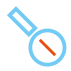 Magnifying glass - predict, insight etc